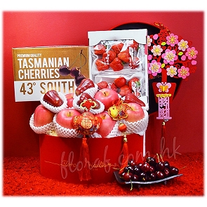 CNY30   賀年送禮果盒 - 塔斯曼尼亞車厘子、日本士多啤梨 